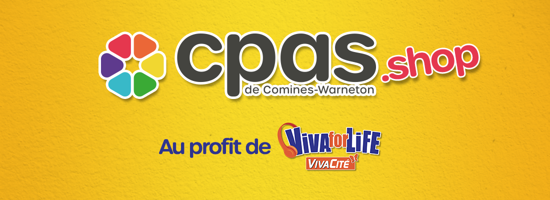 CPAS.Shop – Au profit de Viva for Life