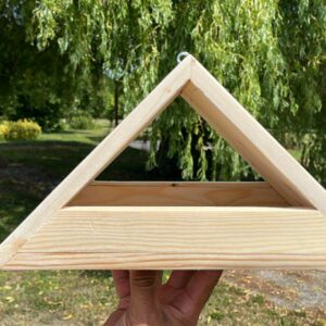 Mangeoire triangle